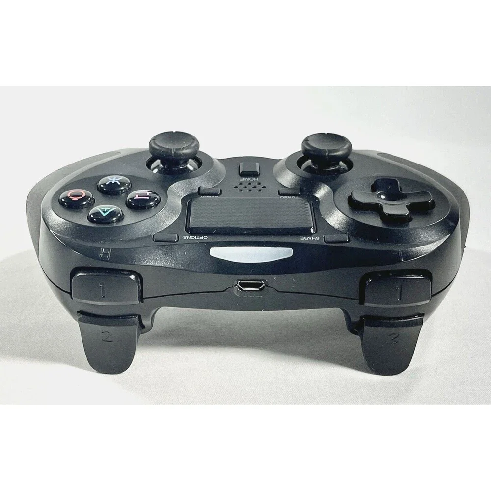 Terios Wireless Black Controller P4-5S for PlayStation 4 Vibration Tested